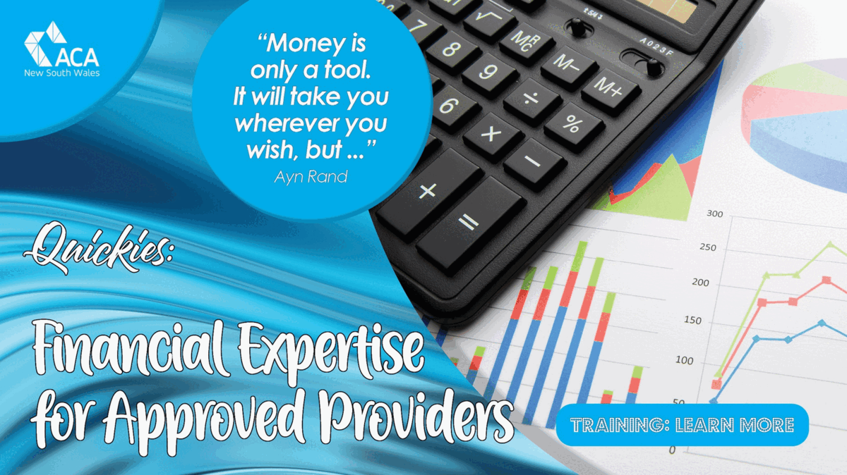 Financial Expertise for Approved Providers 2024