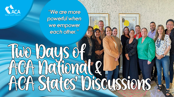 Two Days of ACA National and States' Discussions