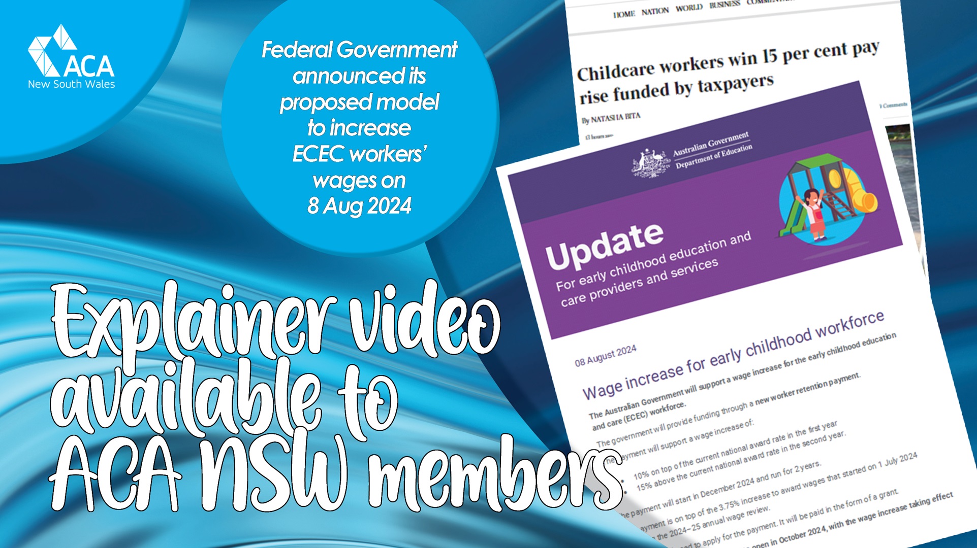 Explainer video of Federal Government's 10%-15% wage increase proposal