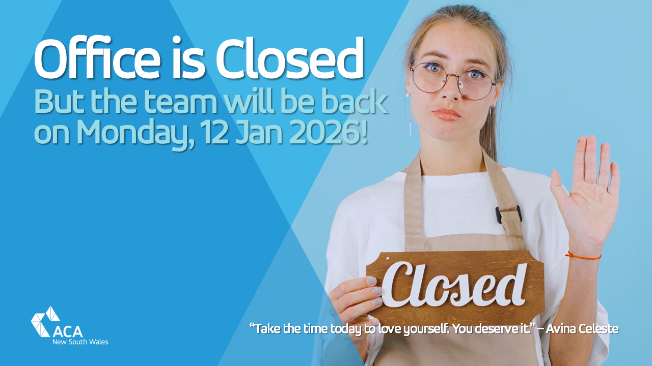 Office Closed ... until 12 January 2026
