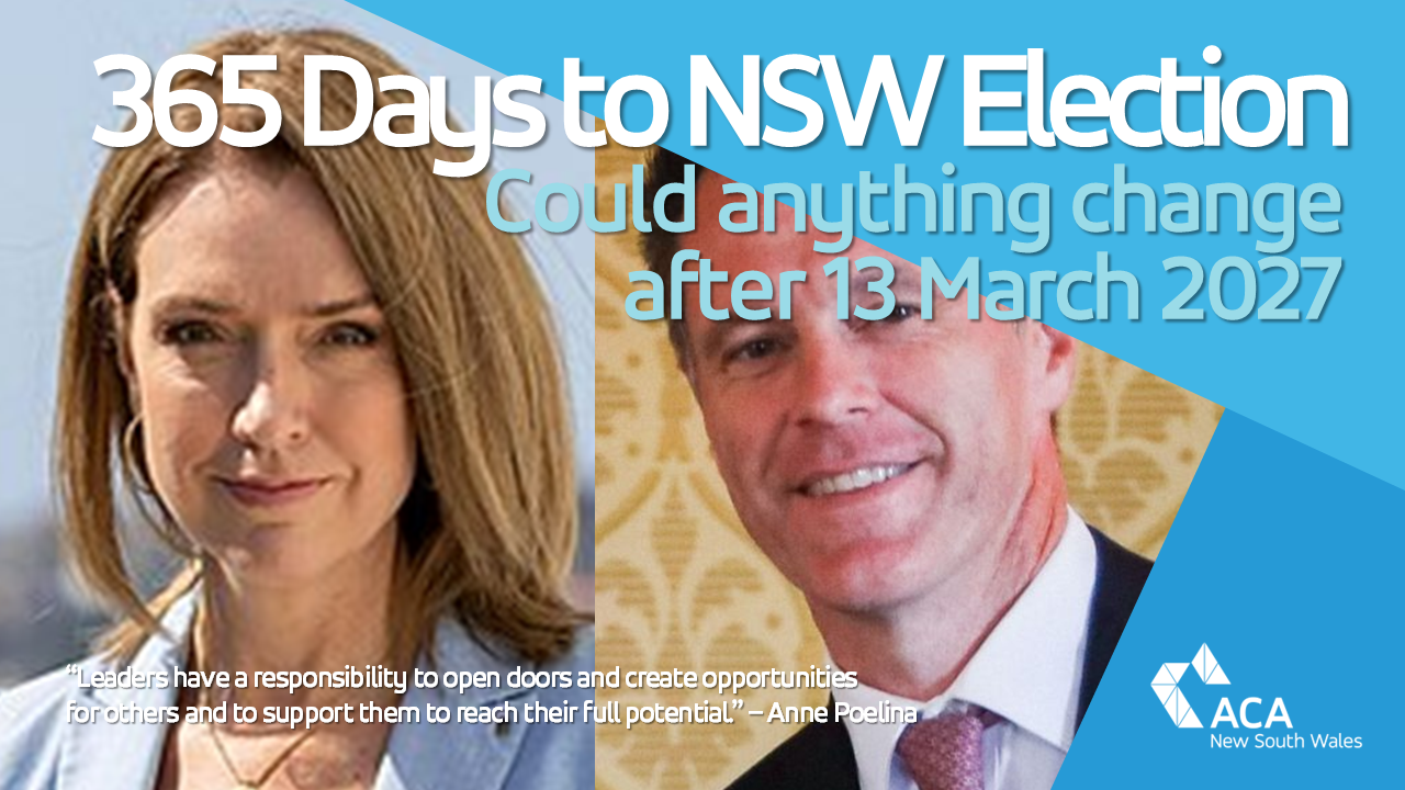 365 Days to the NSW Election