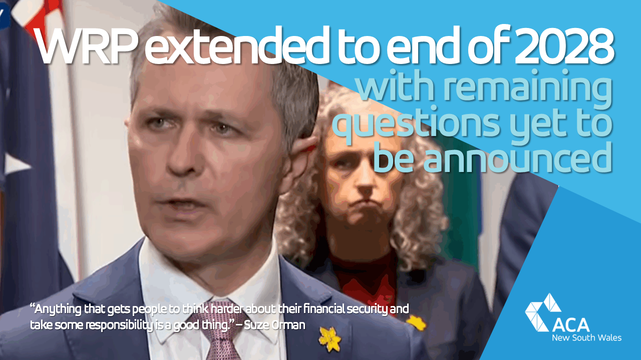 WRP to be extended to end of 2028 ...