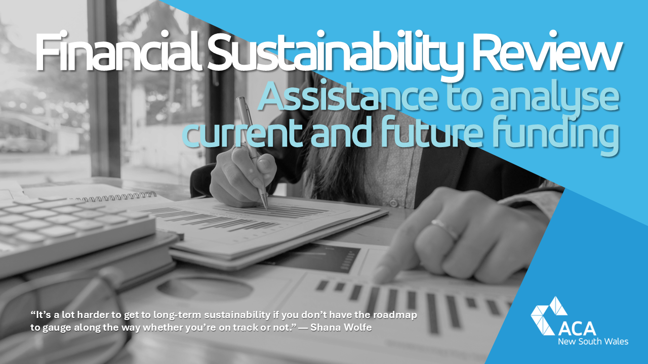 How financially sustainable are you and will be in the future?