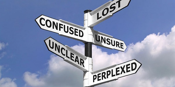 Confused signposts