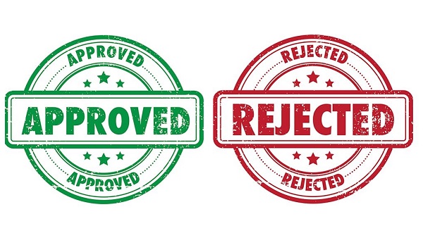 approved rejected