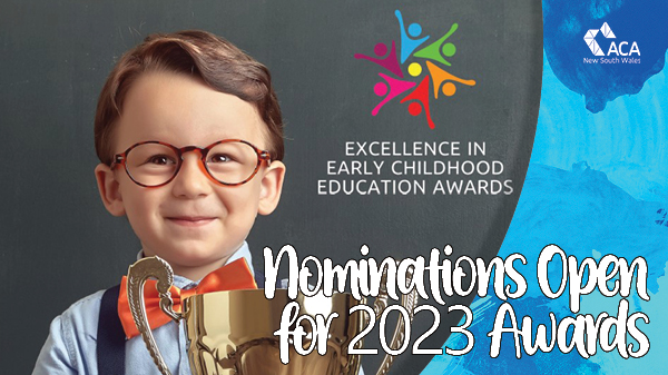 Nominations Open for 2023 Excellence in Early Childhood Education Awards