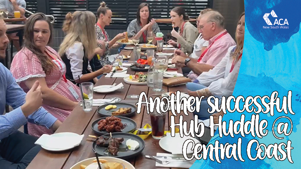 Another successful Hub Huddle at the Central Coast