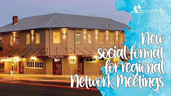 New social format for regional Network Meetings