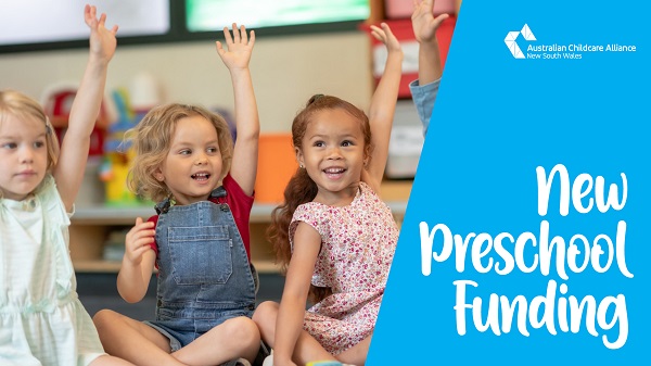 New Preschool Funding beginning 2022/2023