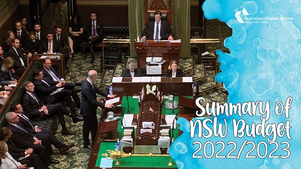 Summary of NSW Budget 2022-23